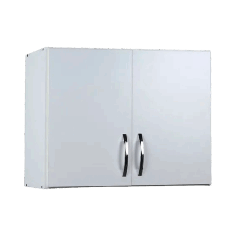 Alacena de dos puertas: Medidas - Alto 70 cm, Ancho 80 cm, Prof. 30 cm.